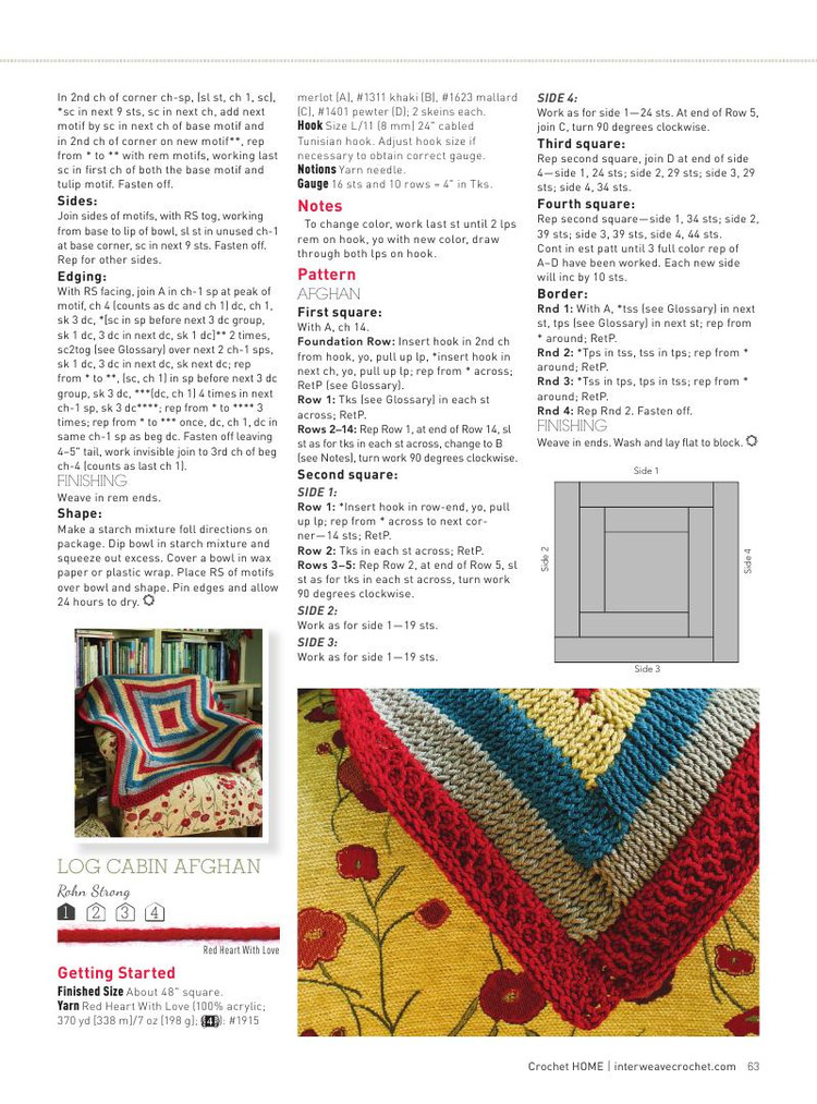 Interweave Crochet Home 2015 - 輕描淡寫 - 輕描淡寫