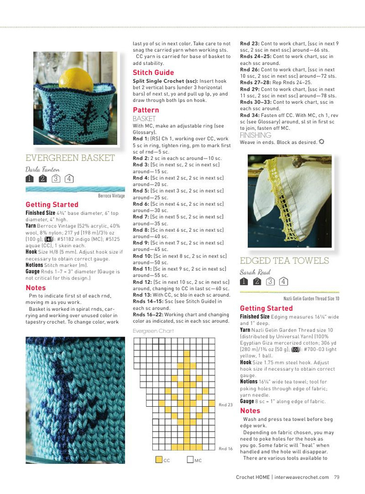 Interweave Crochet Home 2015 - 輕描淡寫 - 輕描淡寫
