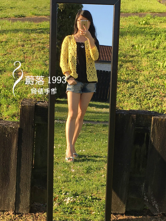 【蔚落1993】菠蘿蜜——百搭實(shí)用開(kāi)衫（一） - 蔚落 - 蔚落1993的博客