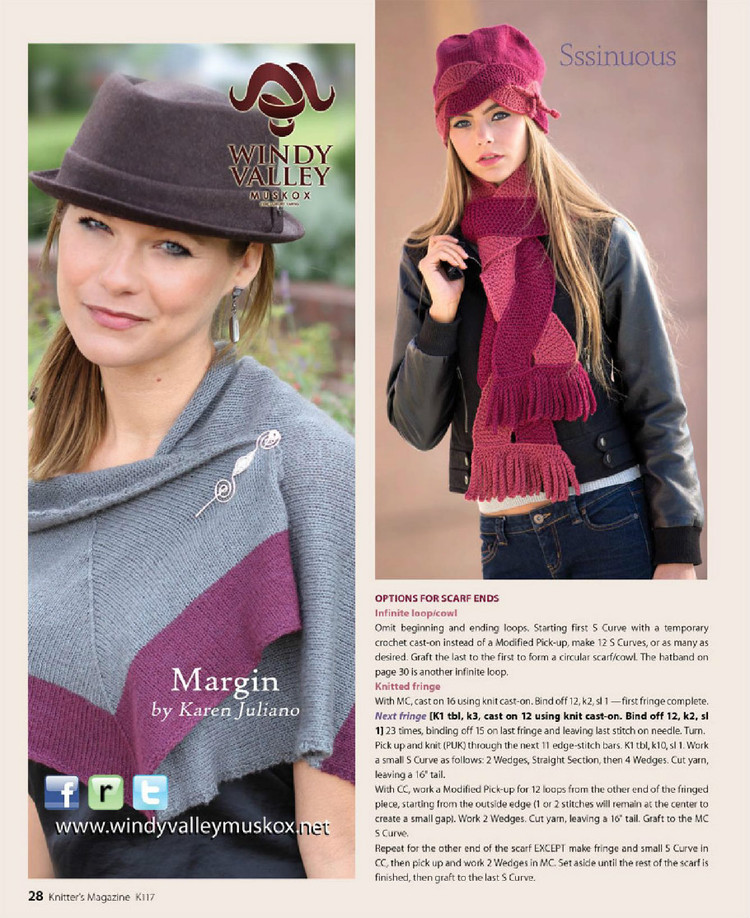 Knitters Magazine  Winter 2014 - 輕描淡寫(xiě) - 輕描淡寫(xiě)