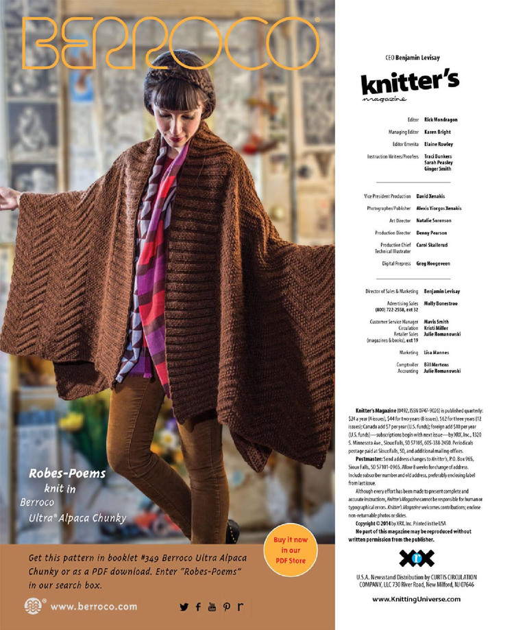 Knitters Magazine  Winter 2014 - 輕描淡寫(xiě) - 輕描淡寫(xiě)