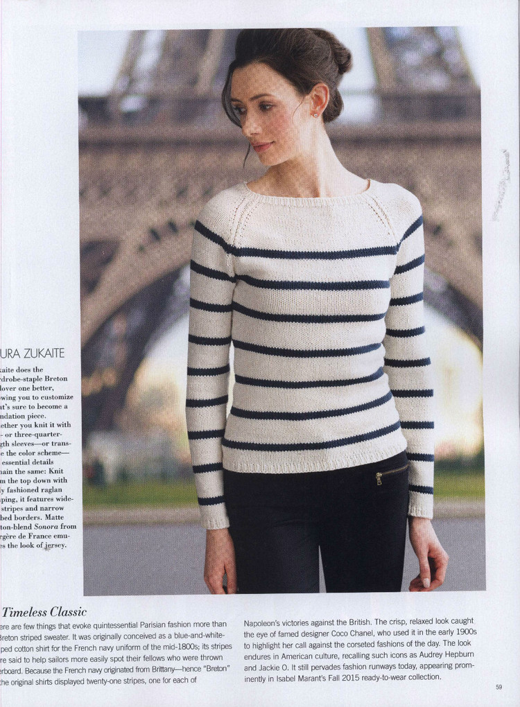 Vogue Knitting  Early Fall 2015 - 輕描淡寫 - 輕描淡寫