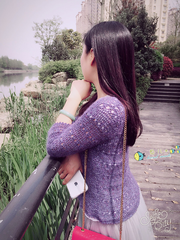 小橋~~~云馬加彩絲小開(kāi)衫 - 魚(yú)兒 - 魚(yú)兒的小溪
