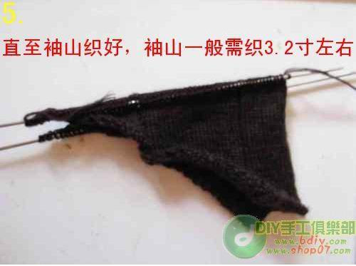 一種袖子的簡易織法（轉(zhuǎn)） - maomao - 我隨心動(dòng)