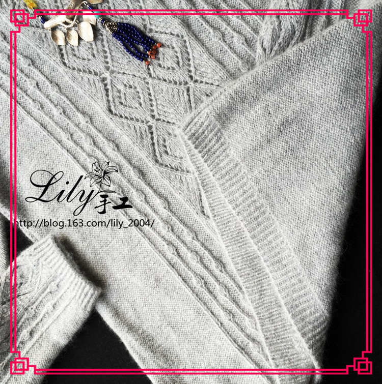 【Lily手工】--  --實用羊絨打底套衫 - Lily - Lily的手工編織天地