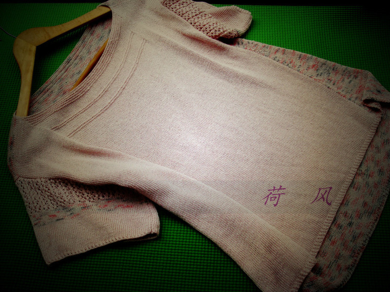 杏花疏影——冰麻短袖衫 - 七月.荷風 - 水殿風來