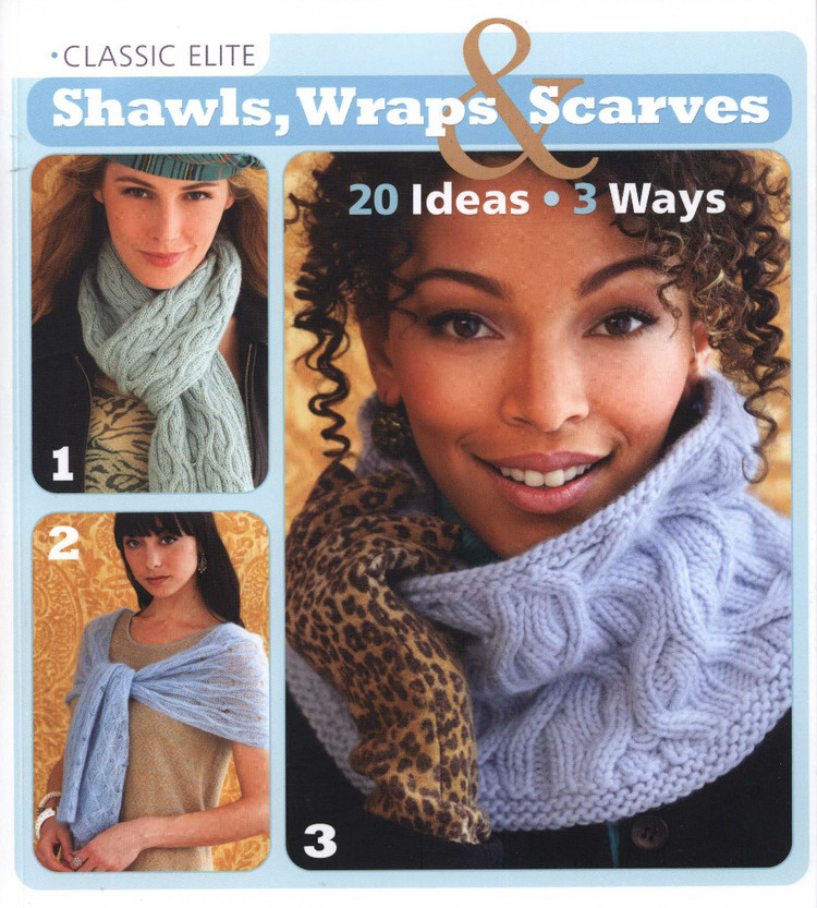 Classic Elite - Shawls, Wraps,  Scarves 2012 經(jīng)典款的精華-披肩、圍巾 - 壹一 - 壹一的博客
