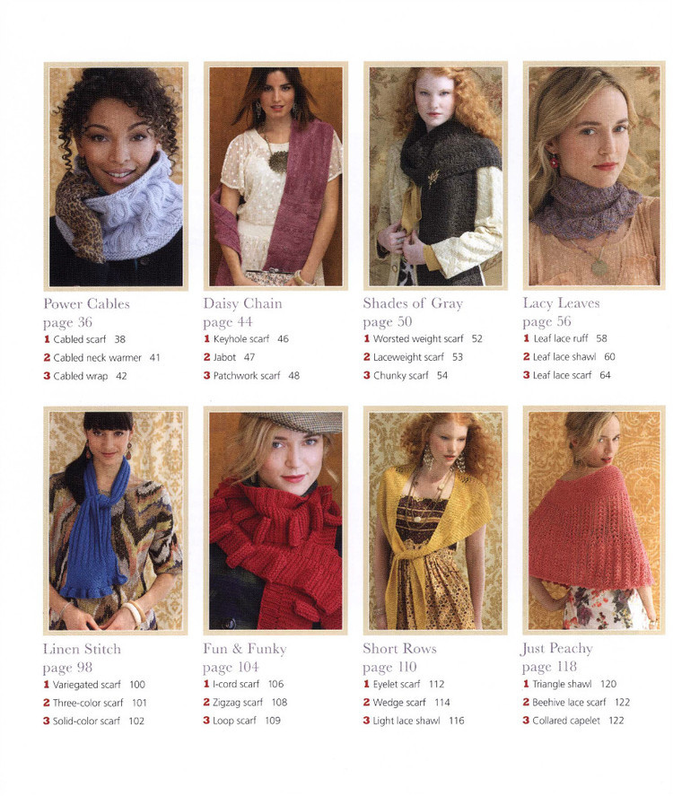 Classic Elite - Shawls, Wraps,  Scarves 2012 經(jīng)典款的精華-披肩、圍巾 - 壹一 - 壹一的博客