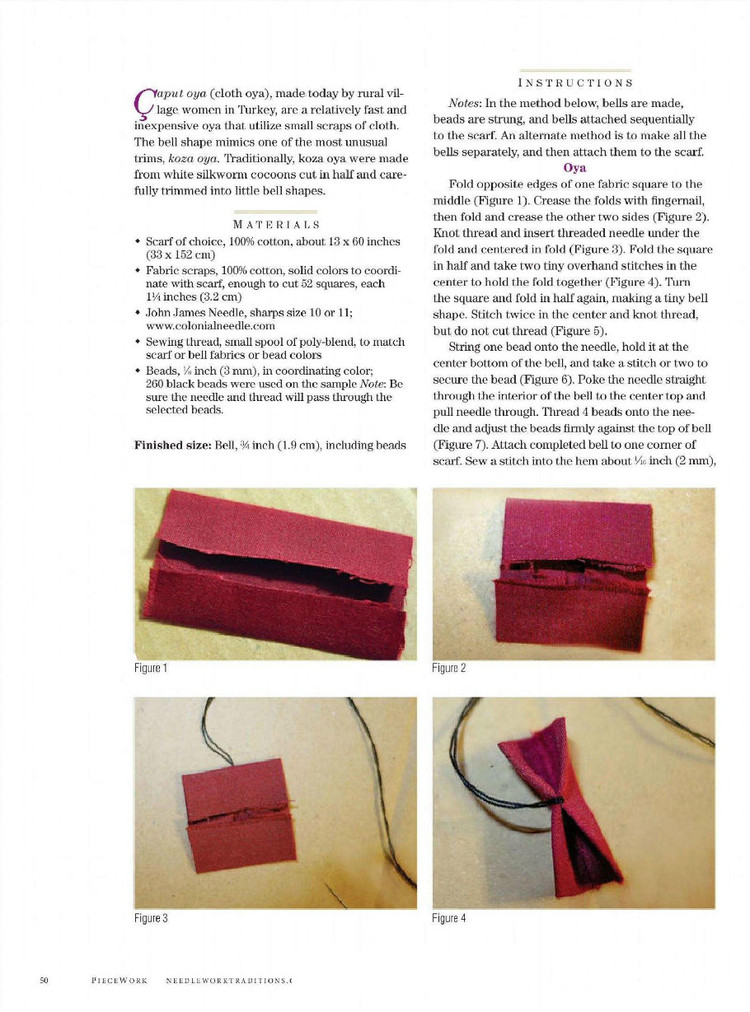 PieceWork  July/August 2015 - 輕描淡寫(xiě) - 輕描淡寫(xiě)