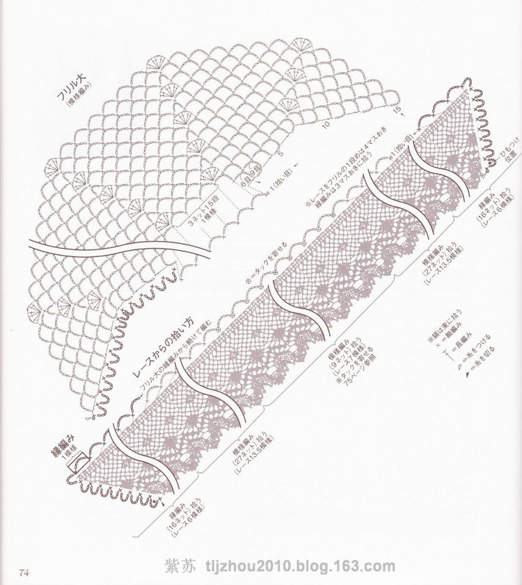 Hamanaka Lace---蕾絲夏裝 小物（2） - 紫蘇 - 紫蘇的博客