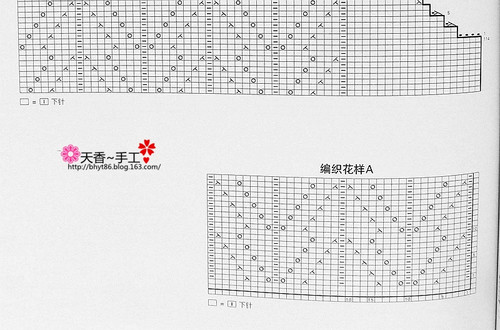 梨花調(diào)~~~煙雨絲---鉤織結(jié)合衫---017 - 碧海---纏夢(mèng) - 天香手編工作室