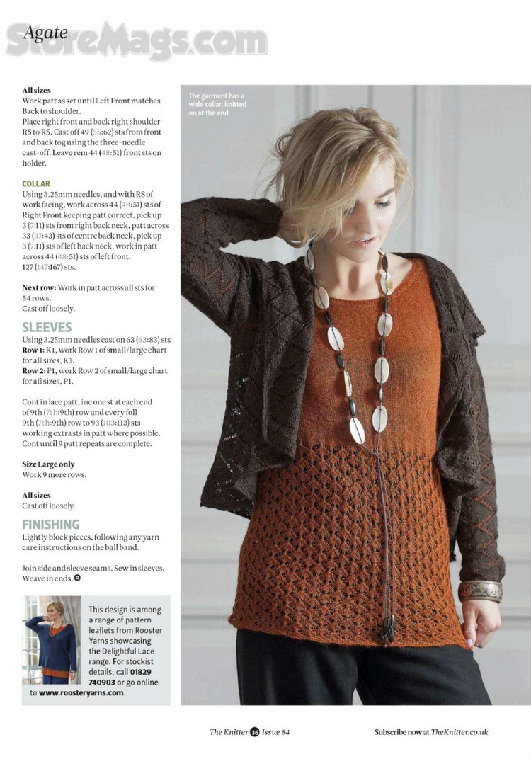 The Knitter №84 2015 - 輕描淡寫(xiě) - 輕描淡寫(xiě)
