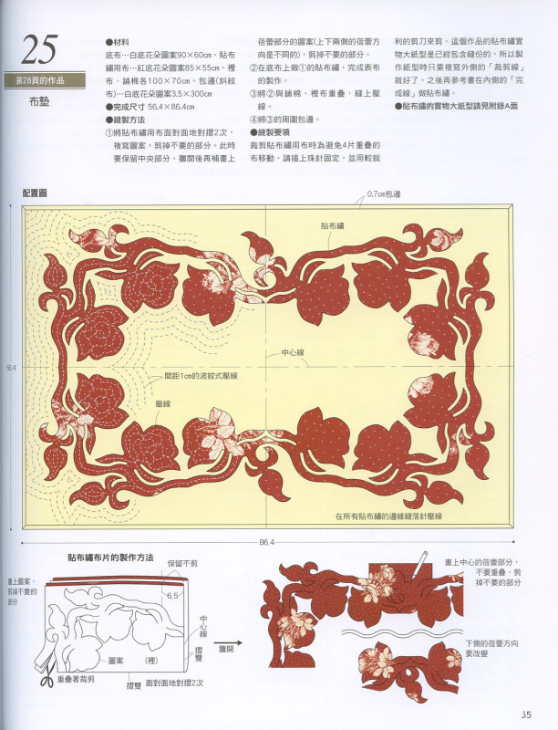 崗本洋子的花之拼布(全書(shū)上傳) - 流星 - 流星的博客