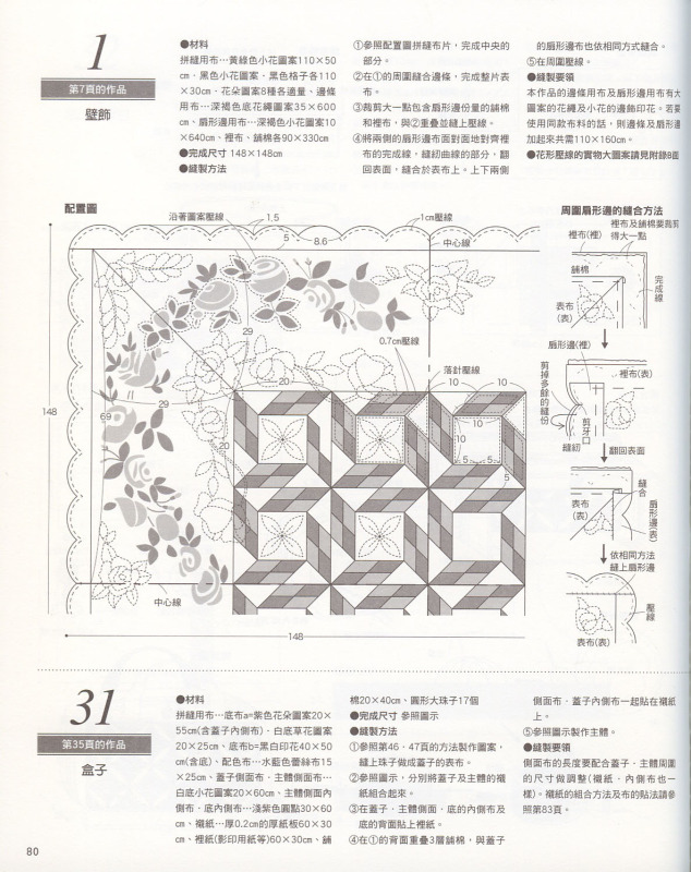 崗本洋子的花之拼布(全書(shū)上傳) - 流星 - 流星的博客