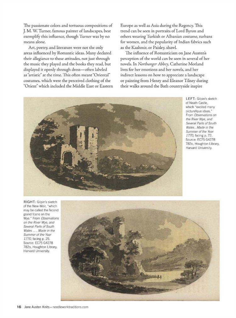 Interweaves Jane Austen Knits  Special Issue2015 - 輕描淡寫 - 輕描淡寫