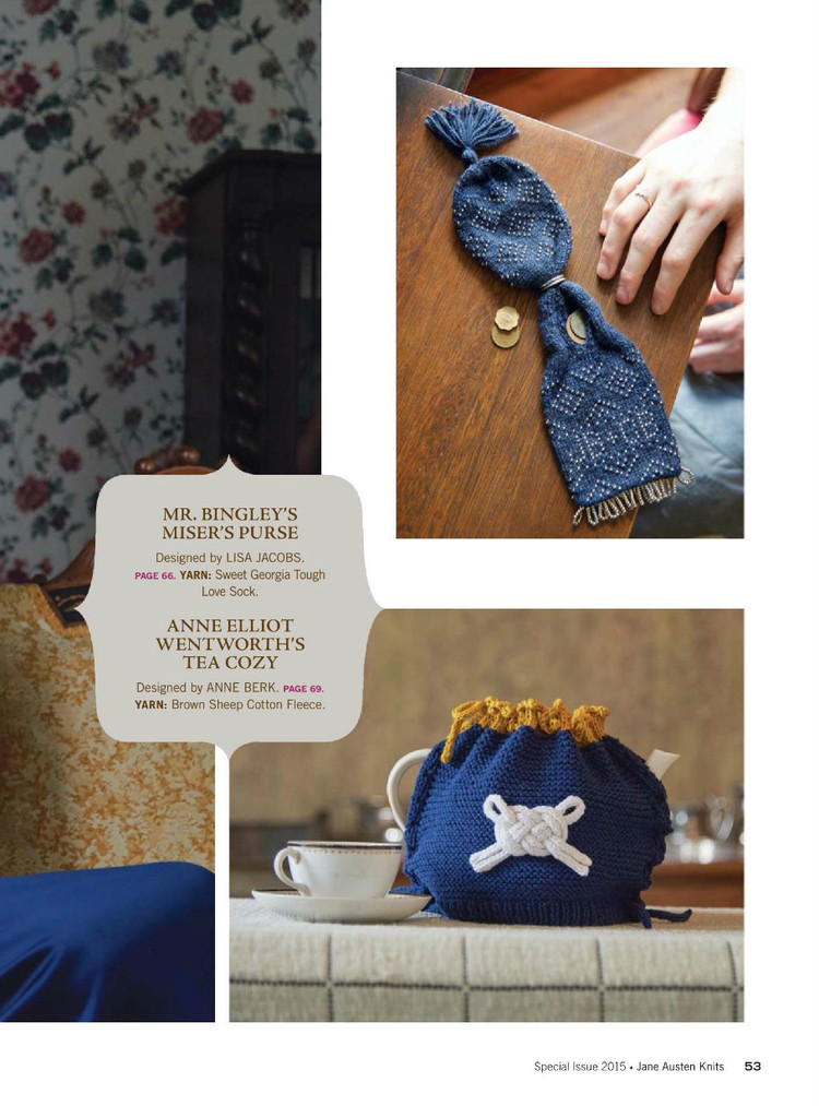 Interweaves Jane Austen Knits  Special Issue2015 - 輕描淡寫 - 輕描淡寫