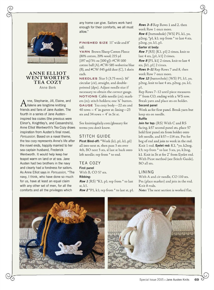 Interweaves Jane Austen Knits  Special Issue2015 - 輕描淡寫 - 輕描淡寫