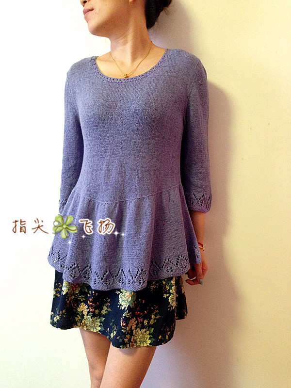愛(ài)蓮說(shuō)（1520）---云素.麻棉百褶裙擺衣 - 指尖飛揚(yáng) - 指尖飛揚(yáng)