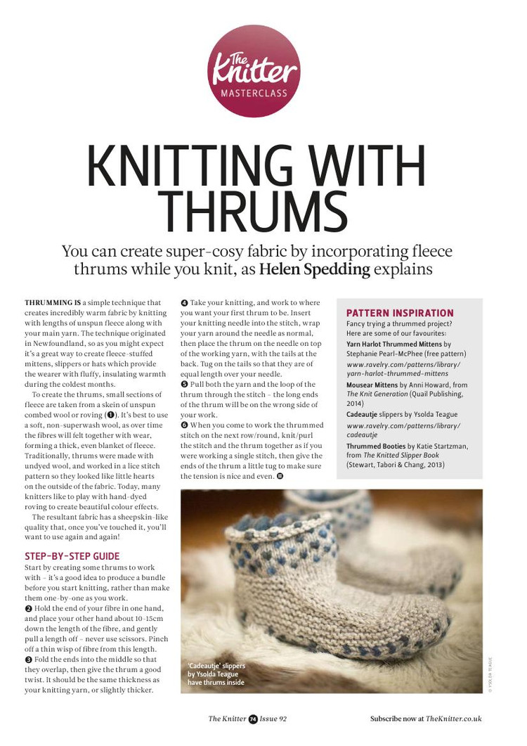 The Knitter №92 2015 - 輕描淡寫 - 輕描淡寫