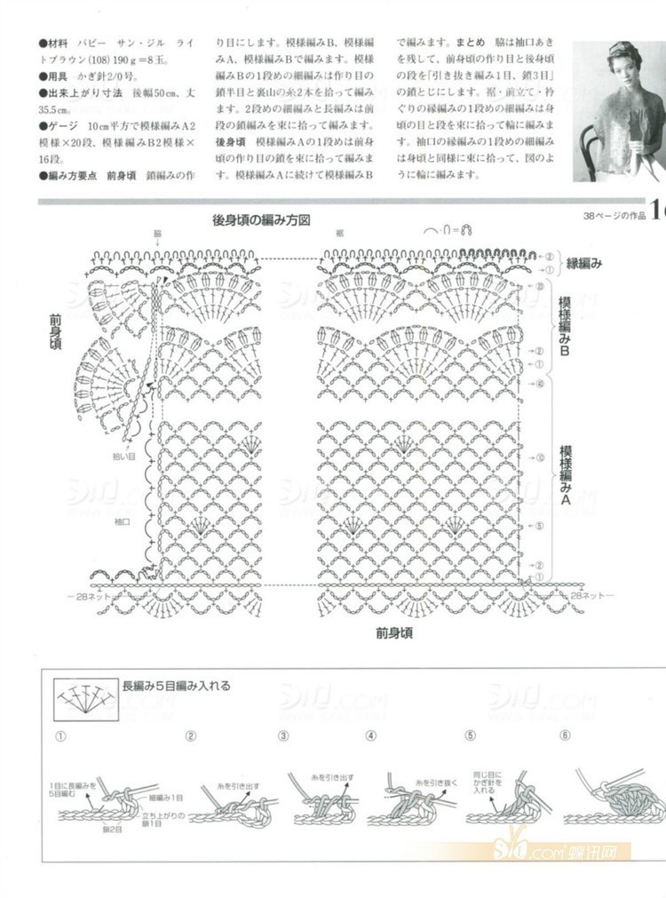 俏佳人（1518）---段染蕾絲小批 - 指尖飛揚 - 指尖飛揚