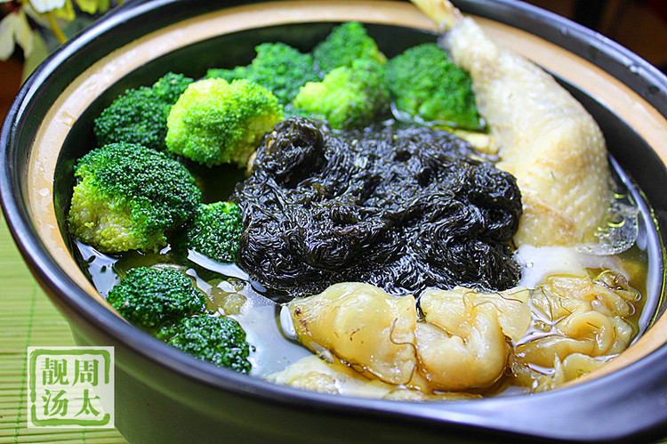 花膠老雞發(fā)菜湯--恭喜發(fā)財(cái) - 周太靚湯 - 周太靚湯