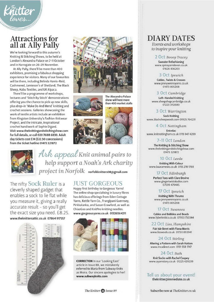 The Knitter Issue 89 2015 - 輕描淡寫 - 輕描淡寫