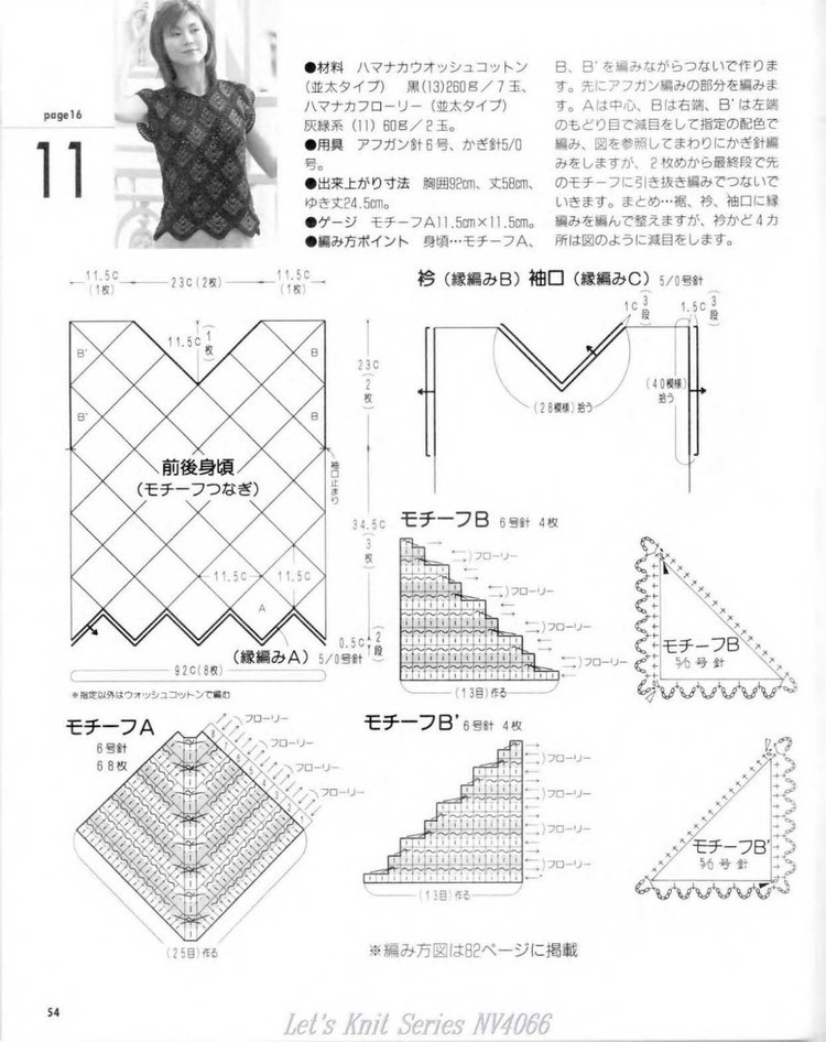 Lets knit series Vol.6 --- 鉤針春夏  (1) - 紫蘇 - 紫蘇的博客