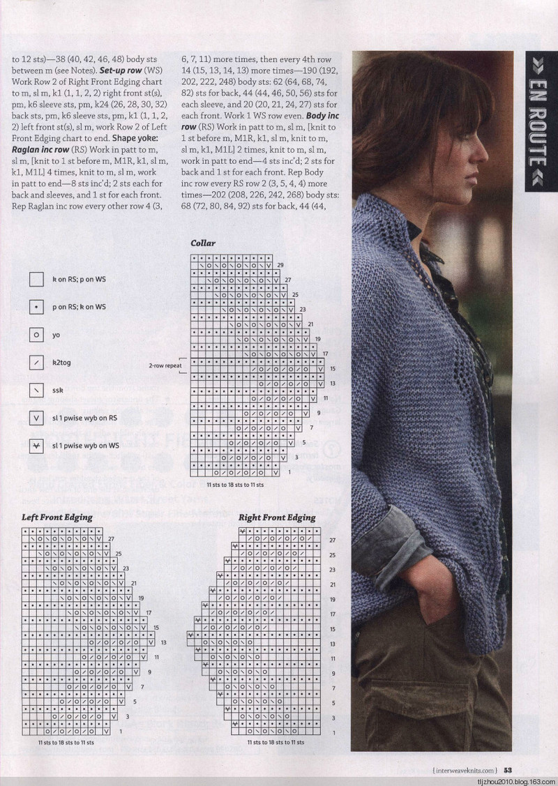 Interweave Knits - Spring 2015 - 紫蘇 - 紫蘇的博客