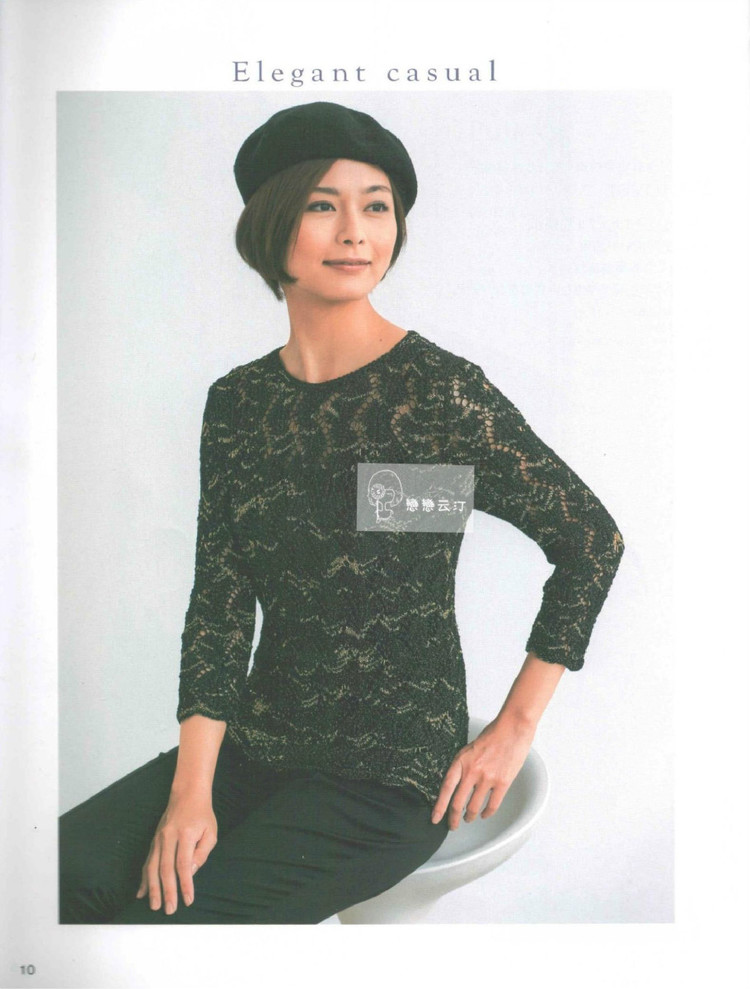 Nice hand knitted spring  summer  №80400  2014 - 輕描淡寫(xiě) - 輕描淡寫(xiě)