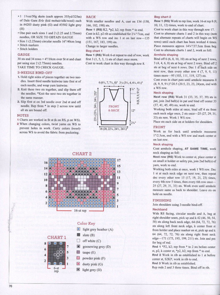 Vogue Knitting  Early Fall 2015 - 輕描淡寫 - 輕描淡寫