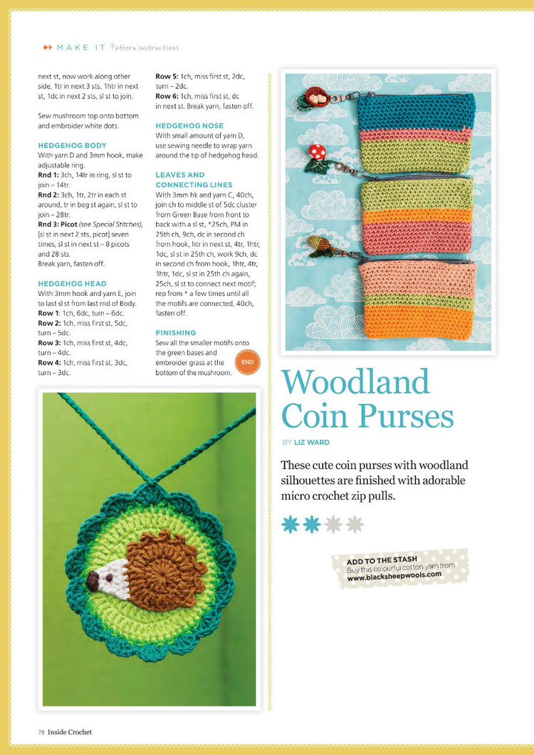 Inside Crochet №75 2016 - 輕描淡寫 - 輕描淡寫