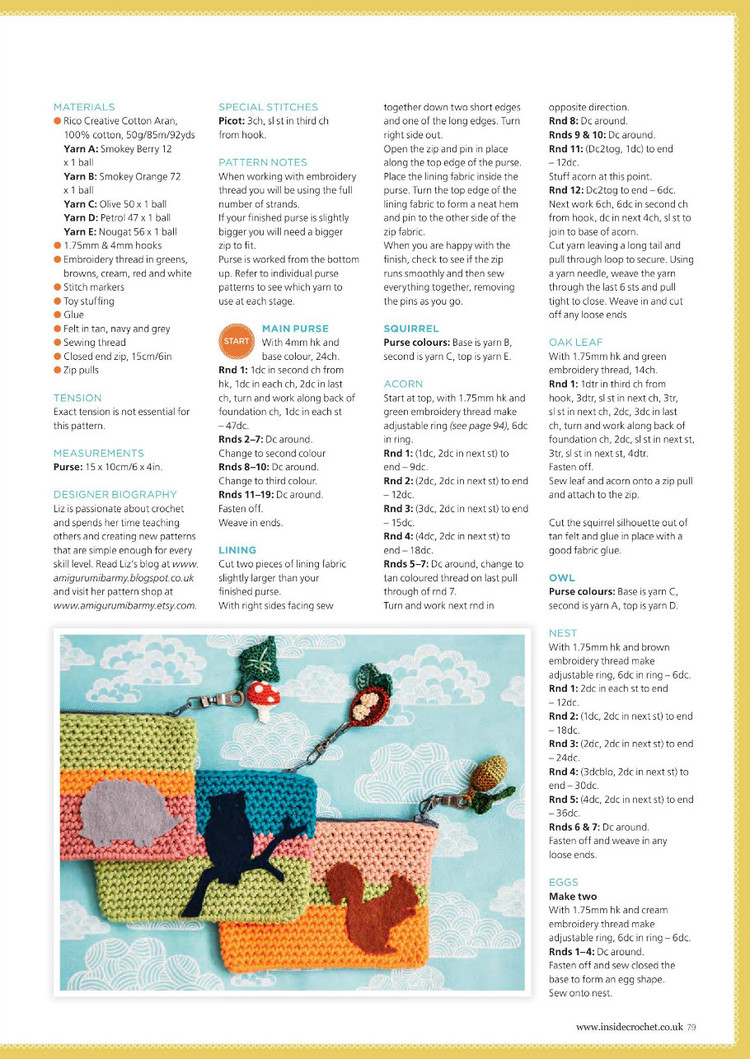 Inside Crochet №75 2016 - 輕描淡寫 - 輕描淡寫