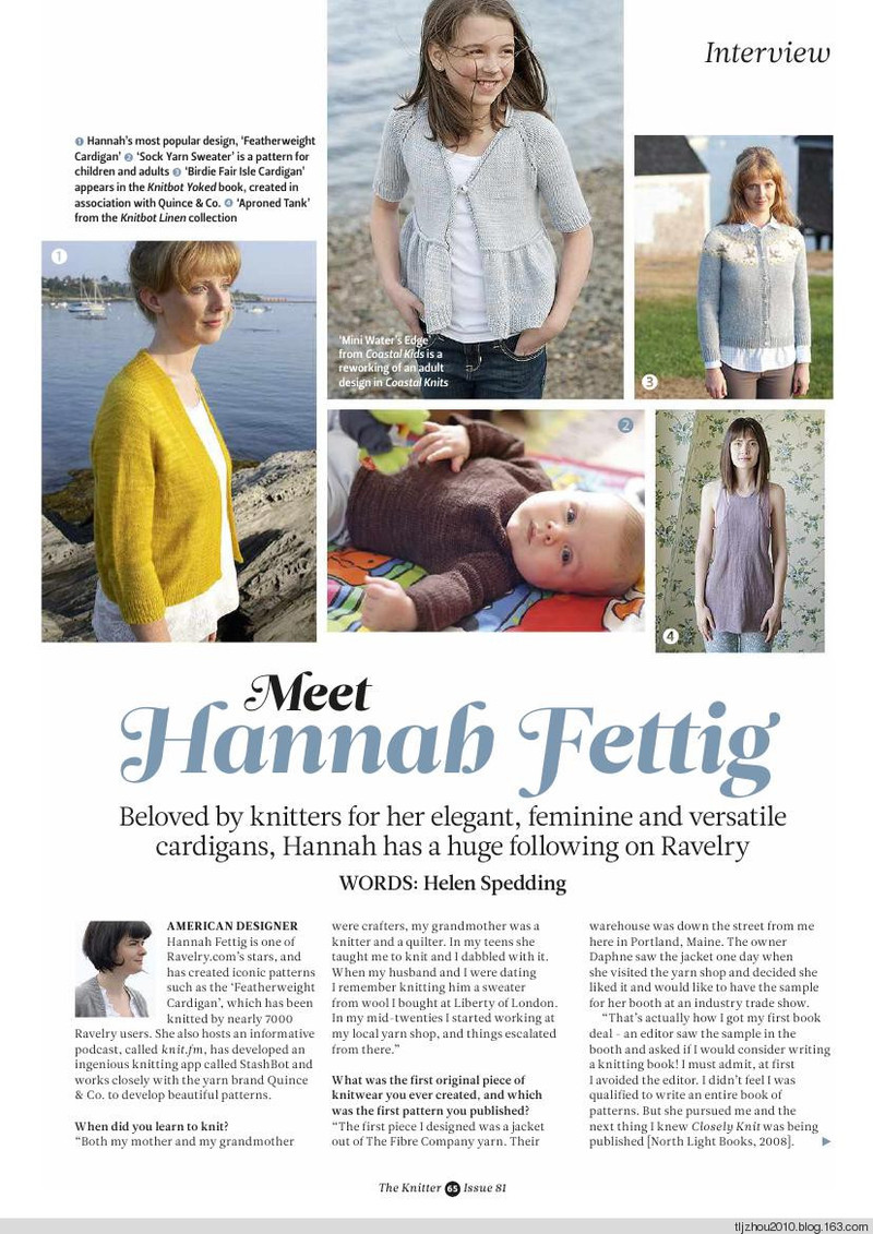 The Knitter Issue 81 - 紫蘇 - 紫蘇的博客