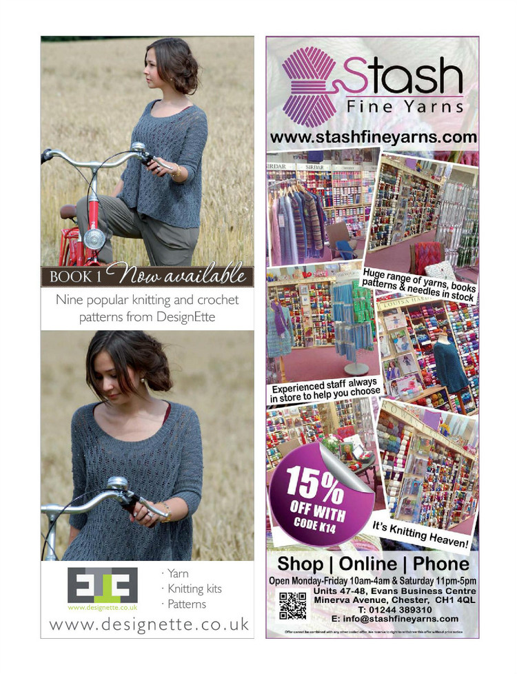 Knitting Magazine  May 2014 - 輕描淡寫(xiě) - 輕描淡寫(xiě)