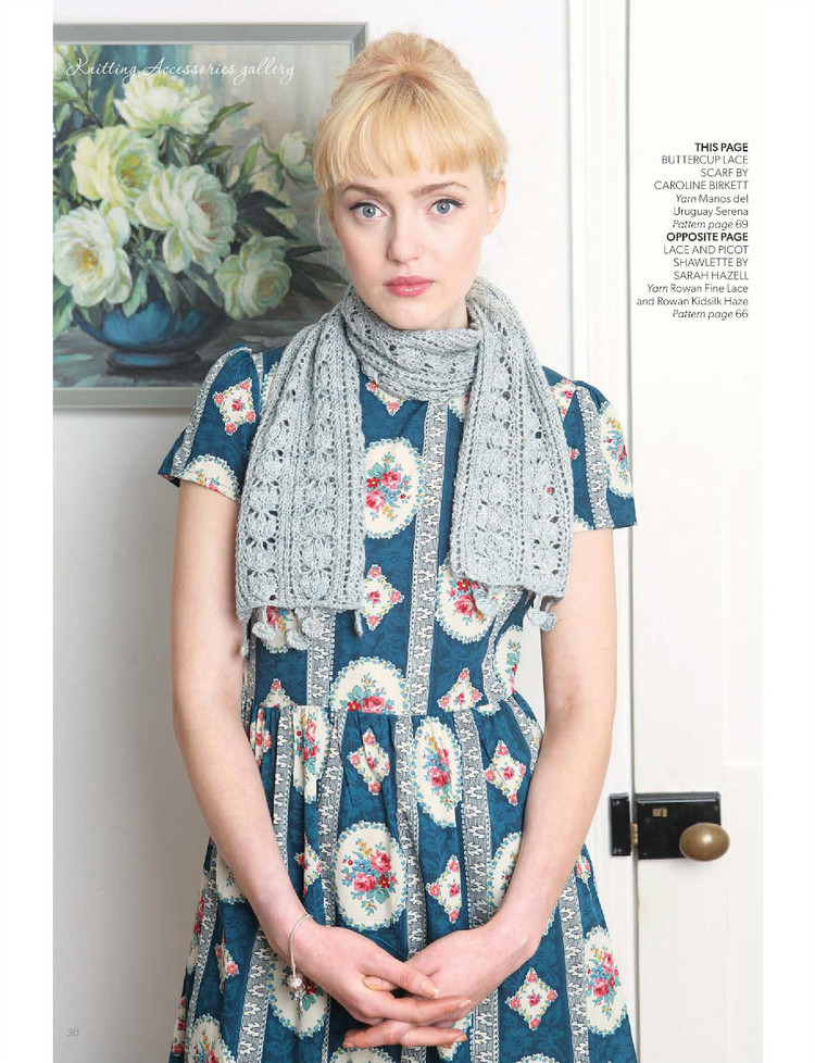 Knitting Magazine  May 2014 - 輕描淡寫(xiě) - 輕描淡寫(xiě)