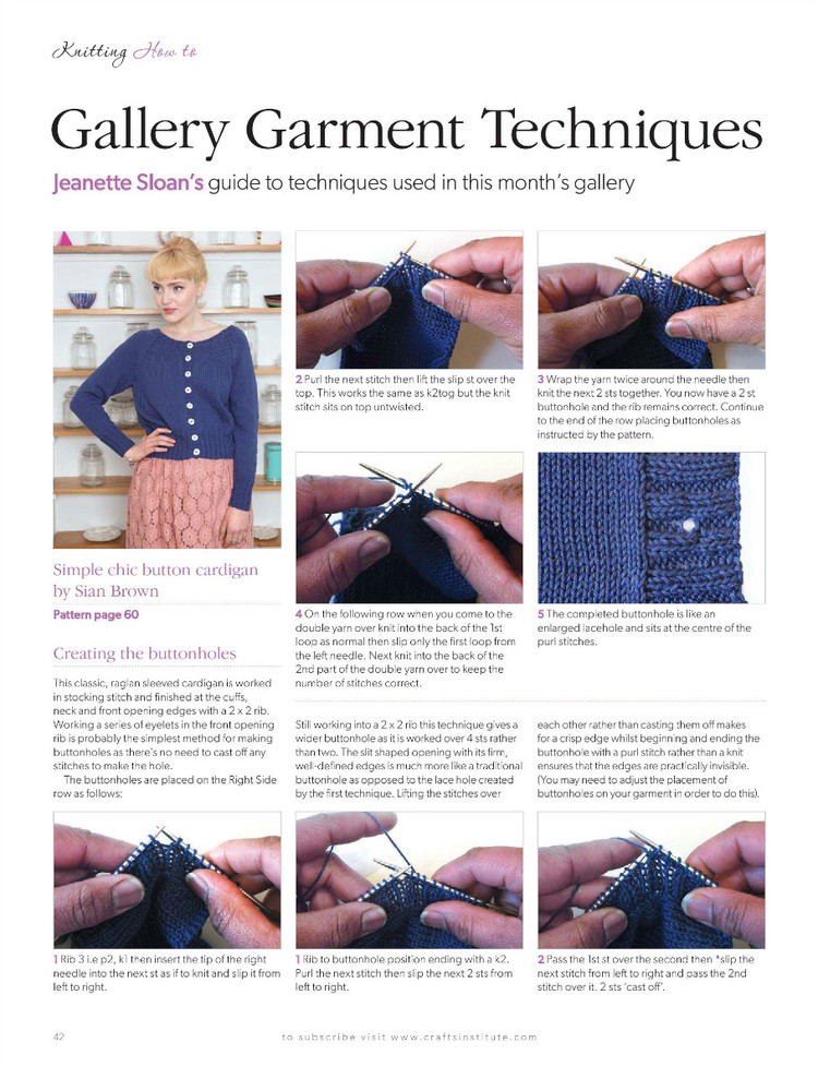 Knitting Magazine  May 2014 - 輕描淡寫(xiě) - 輕描淡寫(xiě)