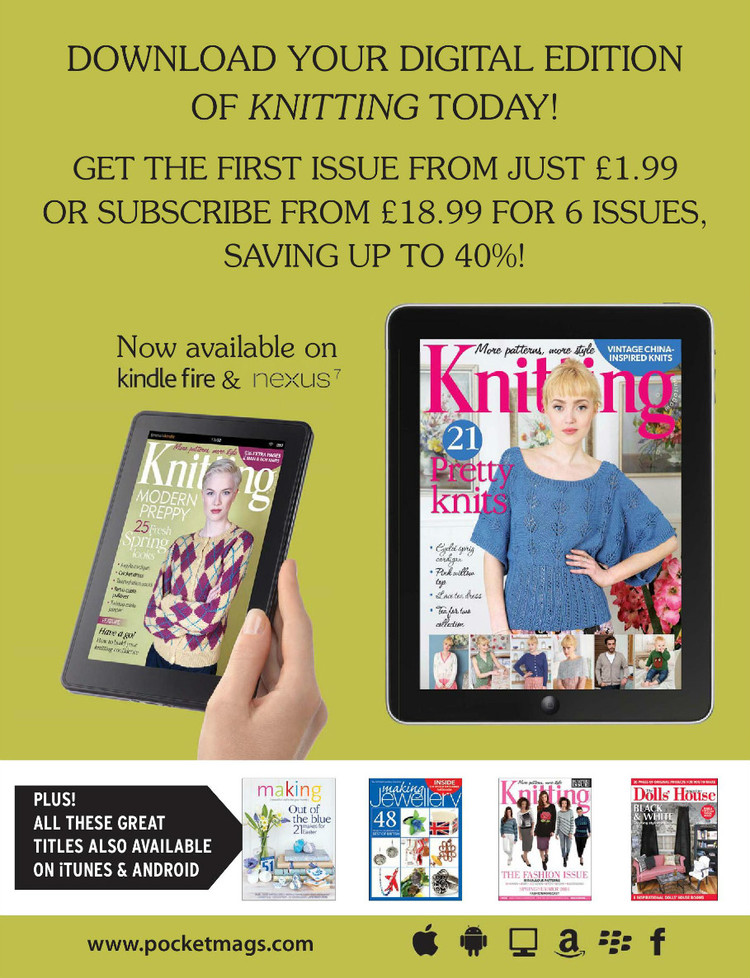 Knitting Magazine  May 2014 - 輕描淡寫(xiě) - 輕描淡寫(xiě)