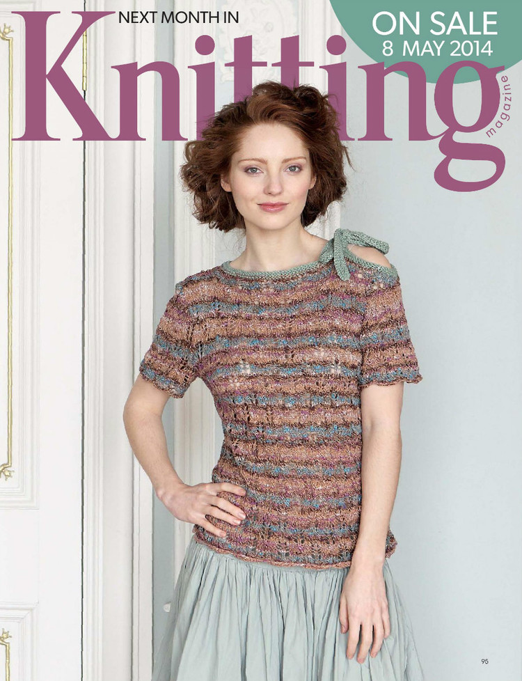 Knitting Magazine  May 2014 - 輕描淡寫(xiě) - 輕描淡寫(xiě)