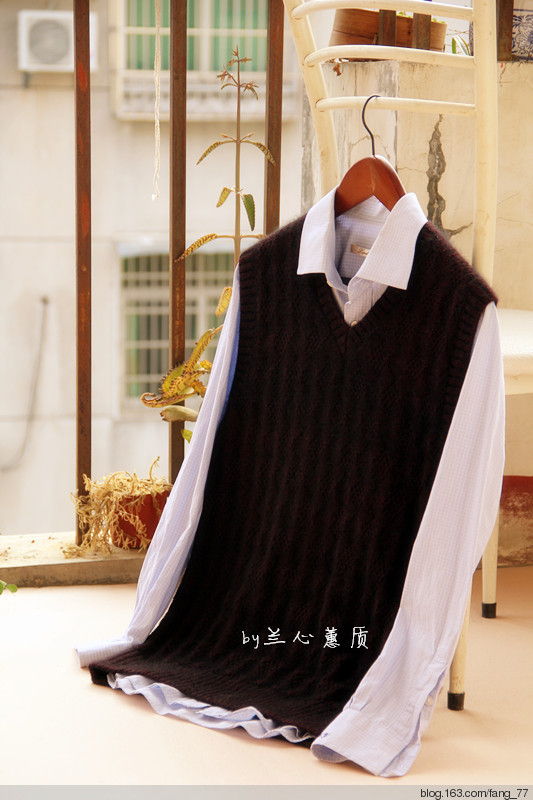 愛(ài)戀之衣~~溫暖男式羊絨背心（蘭心蕙質(zhì)2015） - 蘭心蕙質(zhì) - 蘭心蕙質(zhì)藍(lán)云海