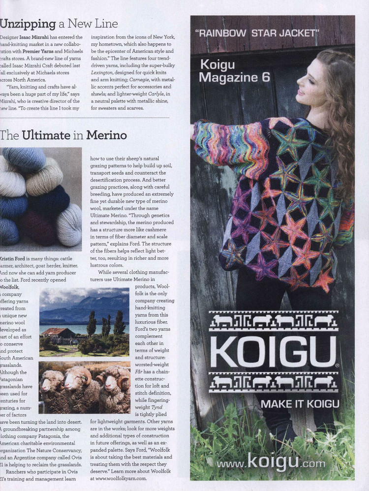Vogue Knitting International Winter 2014/2015 - 輕描淡寫(xiě) - 輕描淡寫(xiě)