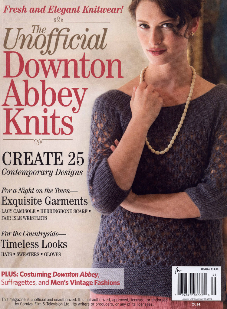 The Unofficial Downton Abbey Knits 2014 - 輕描淡寫 - 輕描淡寫