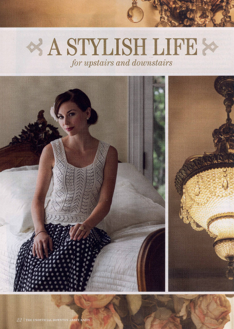 The Unofficial Downton Abbey Knits 2014 - 輕描淡寫 - 輕描淡寫