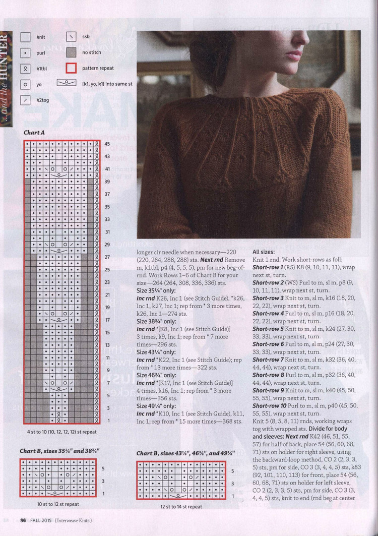 Interweave Knits  Fall 2015 - 輕描淡寫 - 輕描淡寫