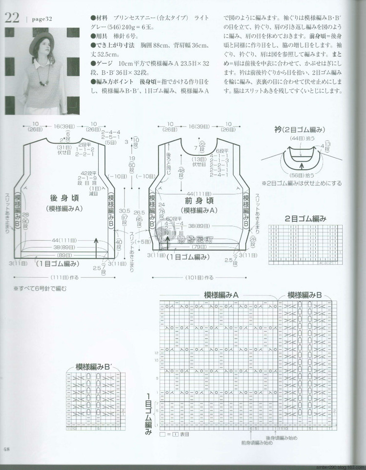 Europe knitting NV80473 Fall 2015 - 輕描淡寫 - 輕描淡寫