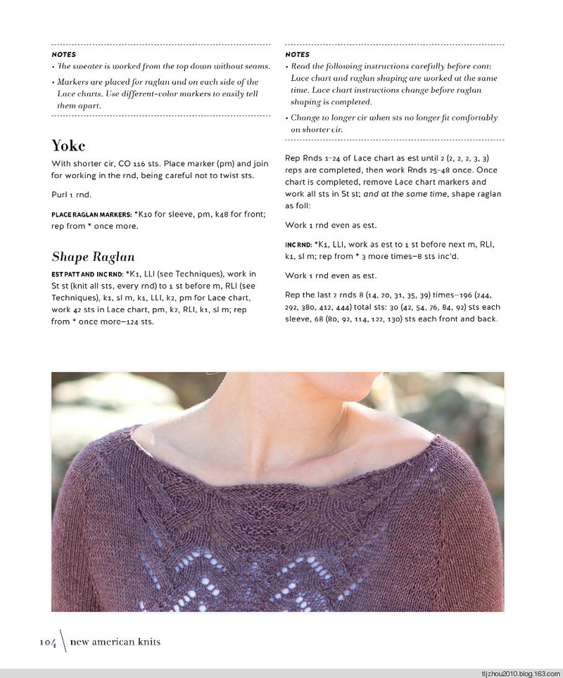 New American Knits 2014 - 紫蘇 - 紫蘇的博客