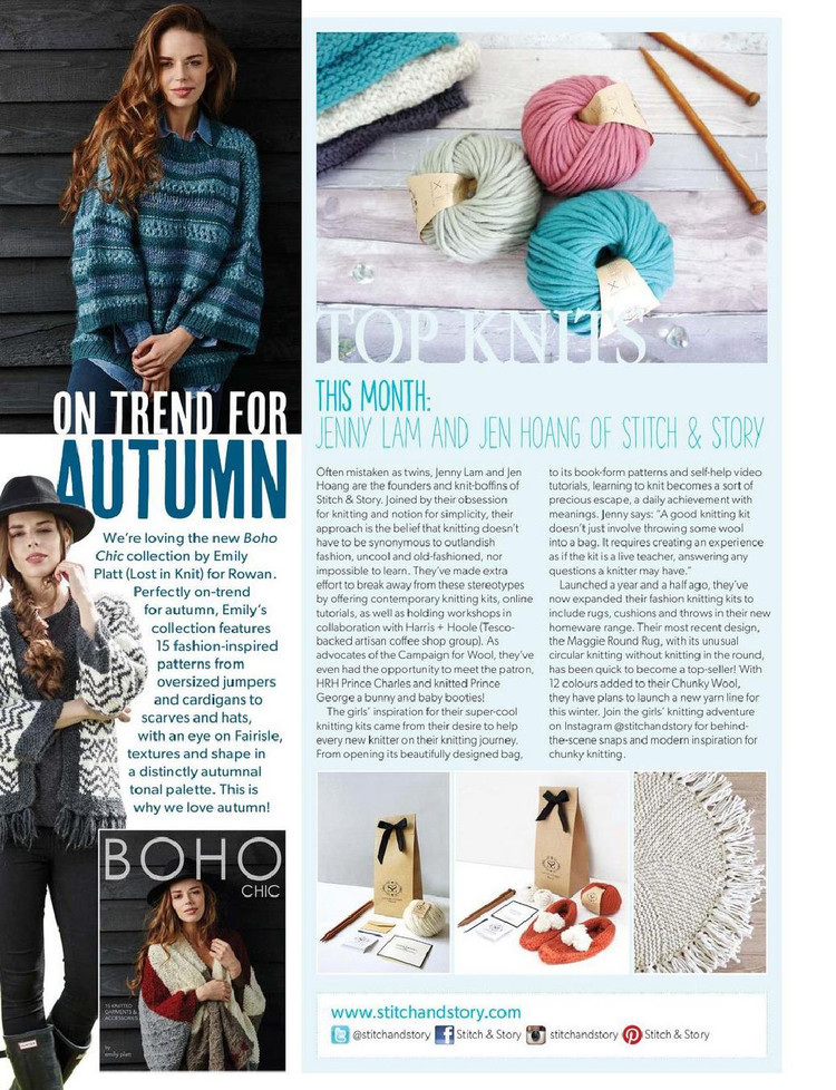 Knitting Magazine  Autumn 2015 - 輕描淡寫 - 輕描淡寫