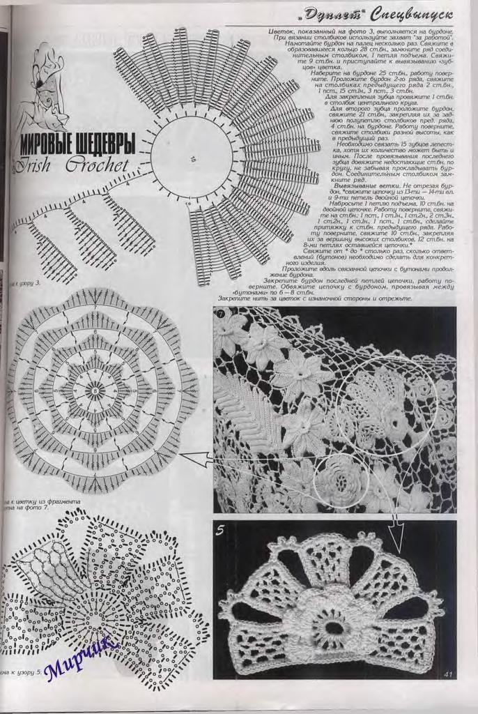 Дуплет-Ирландские кружева 5（2） - 彩鳳雙翼 - 彩鳳雙翼
