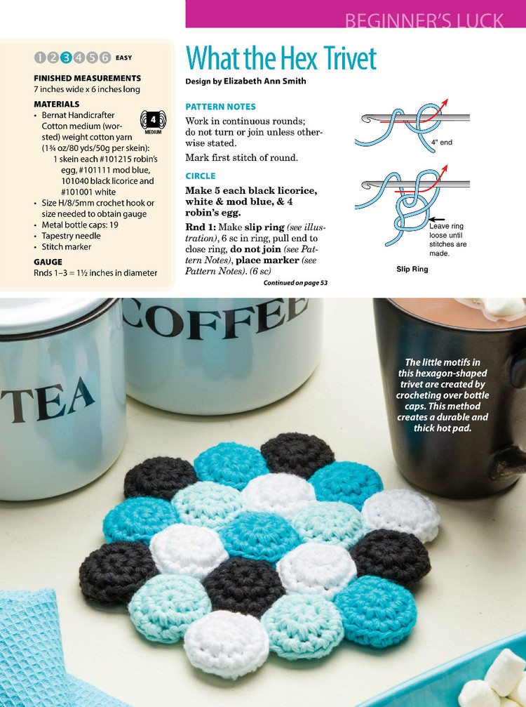 Crochet World Vol.39 №1 2016 - 輕描淡寫 - 輕描淡寫