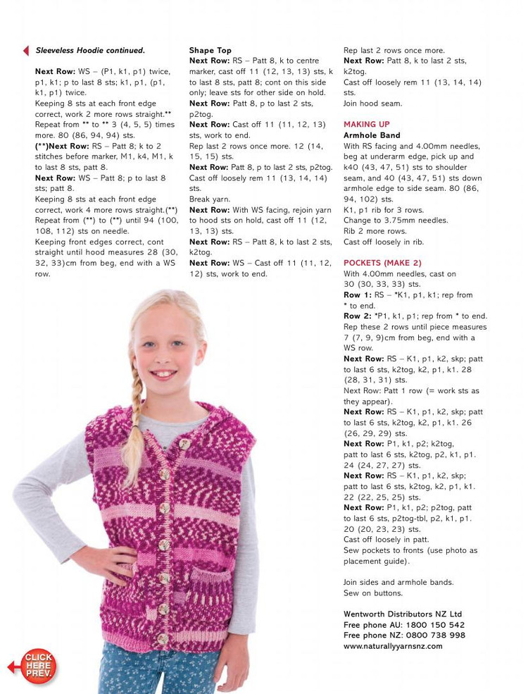 Australian Knitting Volume 7 No 3 2015 - 輕描淡寫 - 輕描淡寫