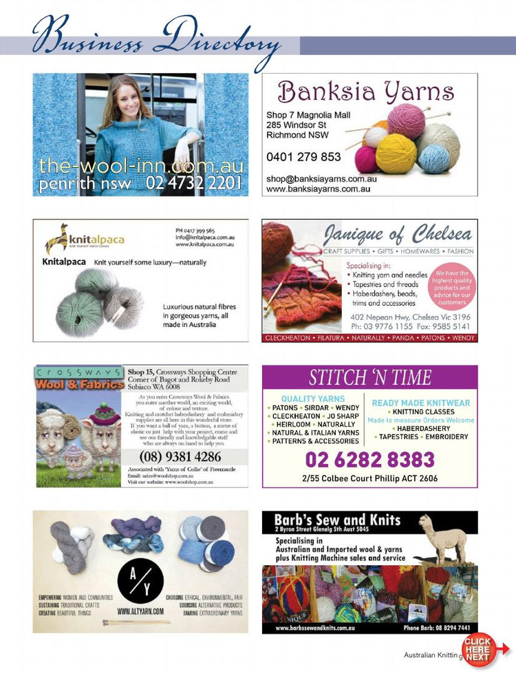 Australian Knitting Volume 7 No 3 2015 - 輕描淡寫 - 輕描淡寫